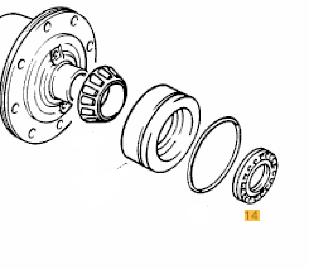 Axle Shaft Oil Seal Differential Rear Axle
